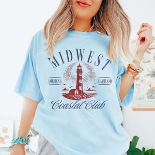 Midwest Coastal Club Wholesale Comfort Color Tee - Quick Shipping - Limeberry Designs