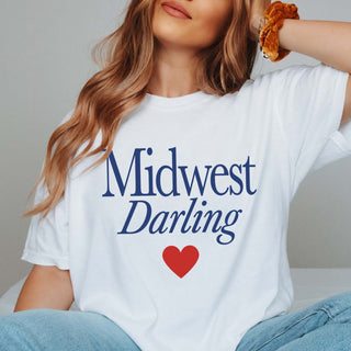 Midwest Darling Wholesale Graphic Comfort Color Tee - Limeberry Wholesale