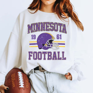 Minnesota Football Graphic Sweatshirt - Limeberry Designs