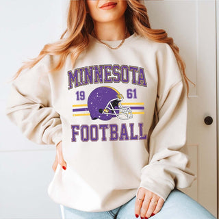 Minnesota Football Graphic Sweatshirt - Limeberry Designs