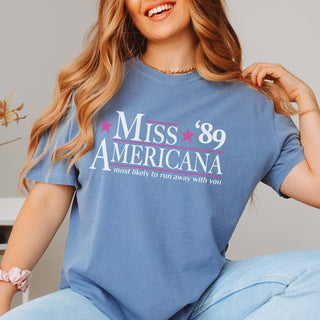 Miss Americana '89 Comfort Color Wholesale Tee - Trending - Limeberry Designs