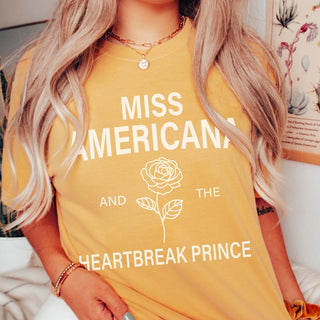 Miss Americana And The Heartbreak Prince Comfort Color Tee - Limeberry Designs