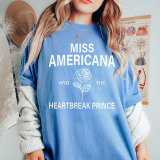 Miss Americana And The Heartbreak Prince Comfort Color Tee - Limeberry Designs