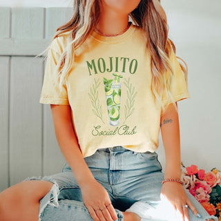 Mojito Social Club Comfort Color Tee - Limeberry Designs