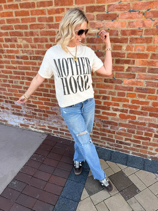 Motherhood Graphic Comfort Color Tee - Limeberry Designs