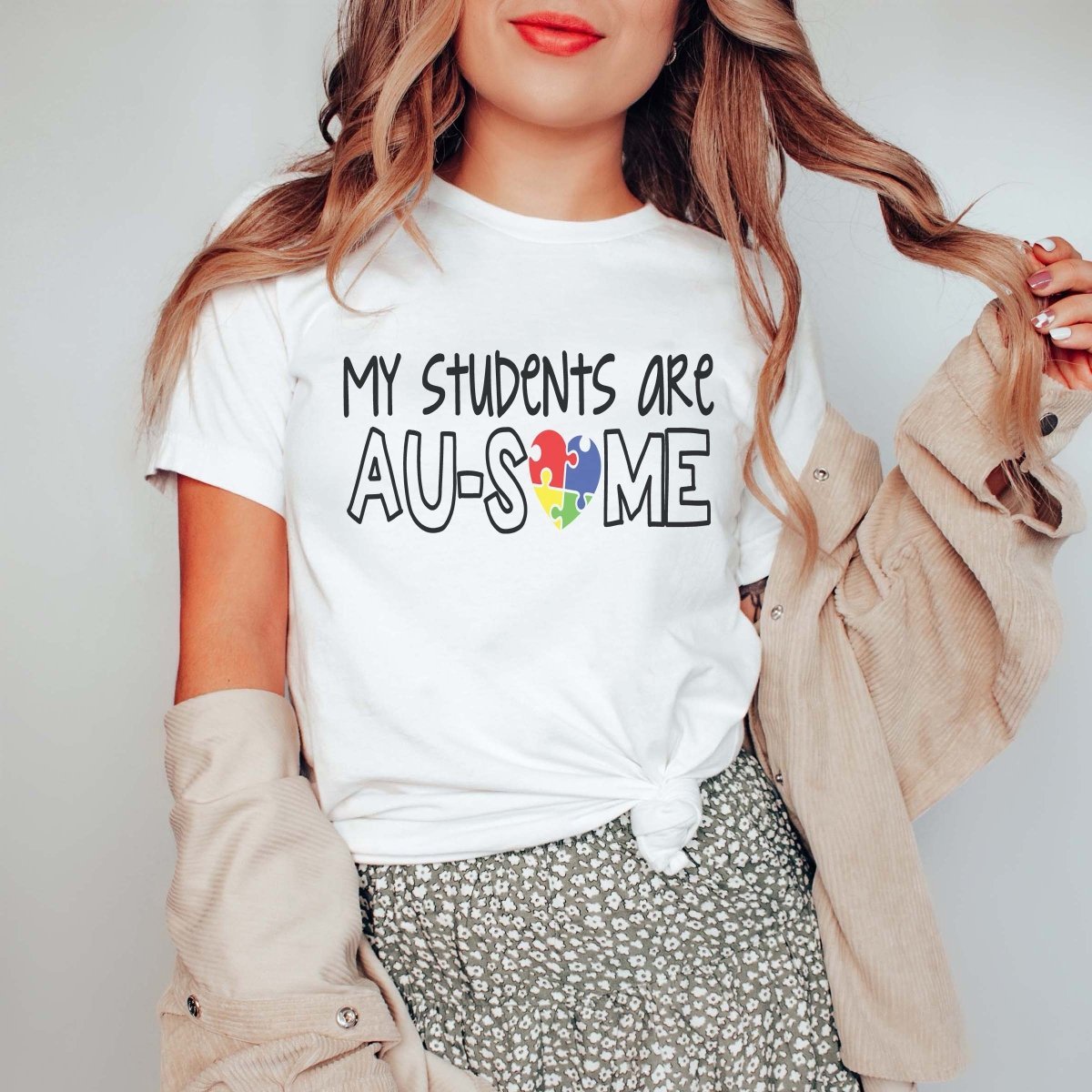 My Students Are Au-some Wholesale Tee - Quick Shipping - Limeberry Designs