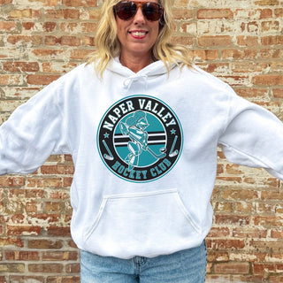 Naper Valley Hockey Circle Hoodie - Naper Valley Hockey - Limeberry Designs