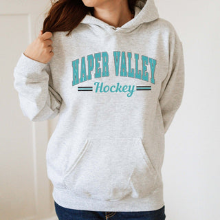 Naper Valley Hockey Stripes Hoodie - Naper Valley Hockey - Limeberry Designs
