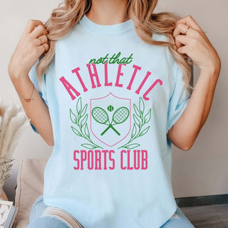 Not That Athletic Club Comfort Color Wholesale Tee - Hot Item - Limeberry Designs