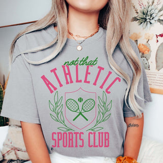 Not That Athletic Club Comfort Color Wholesale Tee - Hot Item - Limeberry Designs