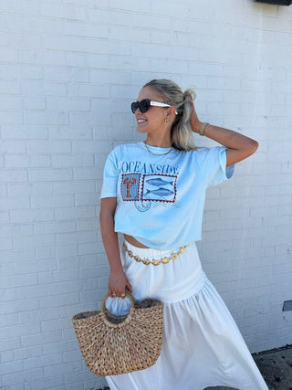 Oceanside Comfort Color Tee - Limeberry Designs