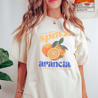 Orange Spritz Arancia Comfort Color Tee - Limeberry Designs