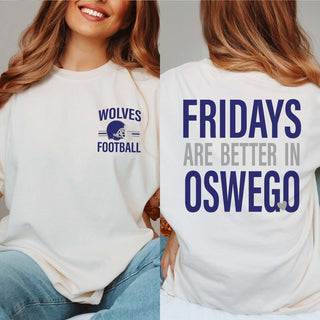 Oswego East Fridays Are Better Comfort Colors Tee - Limeberry Designs
