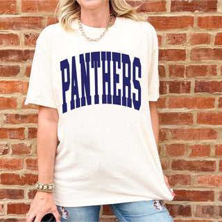 Oswego Panthers Varsity Comfort Colors Tee - Limeberry Designs