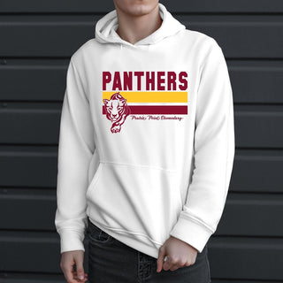Panthers Stripe With Panther Hoodie - Prairie Point Elementary - Limeberry Designs