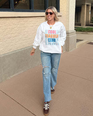 Personalized Cool Teacher Club Standard Sweatshirt