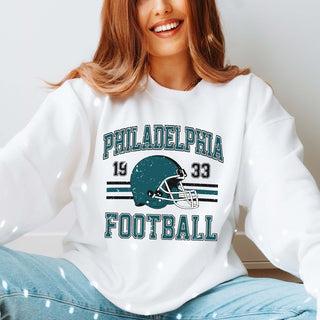 Philadelphia Football Graphic Sweatshirt - Limeberry Designs