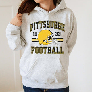 Pittsburgh Football Graphic Hoodie - Limeberry Designs