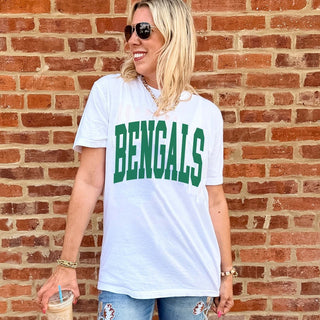 Plainfield East Bengals Varsity Comfort Colors Tee - Limeberry Designs