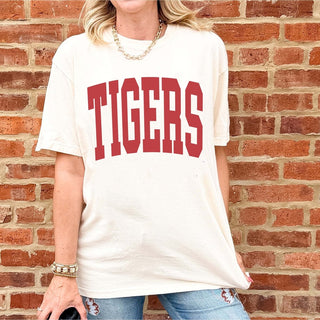 Plainfield North Tigers Varsity Comfort Colors Tee - Limeberry Designs