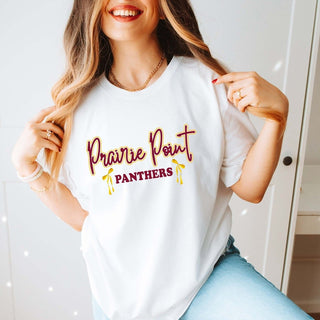 Prairie Point Bows Tee - Prairie Point Elementary - Limeberry Designs