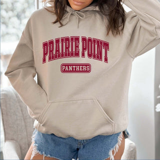 Prairie Point Panthers Varsity Hoodie - Prairie Point Elementary - Limeberry Designs