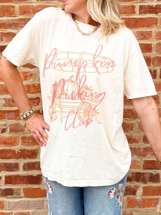 Pumpkin Picking Club Comfort Color Tee - Limeberry Designs