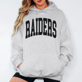 Raiders Collegiate Letter Graphic Sweatshirt + Hoodie