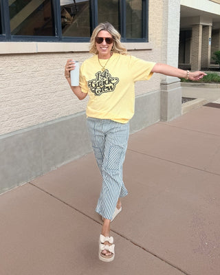 Retro Grade Level Crew Comfort Color Graphic Tee - Limeberry Designs