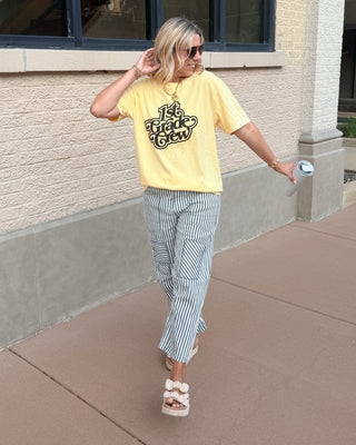 Retro Grade Level Crew Comfort Color Graphic Tee - Limeberry Designs