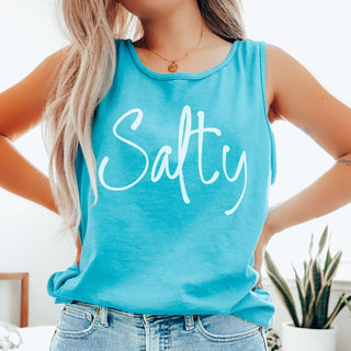 Salty Comfort Color Tank - Limeberry Designs