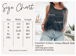 Salty Comfort Color Tank - Limeberry Designs