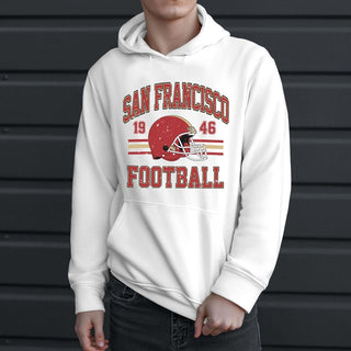 San Francisco Football Graphic Hoodie - Limeberry Designs