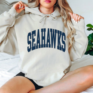 Seahawks Collegiate Letter Graphic Sweatshirt + Hoodie