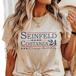 Seinfeld Costanza Election 24 Graphic Tee - Limeberry Designs