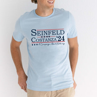 Seinfeld Costanza Election 24 Wholesale Graphic Tee - Fast Shipping - Limeberry Designs