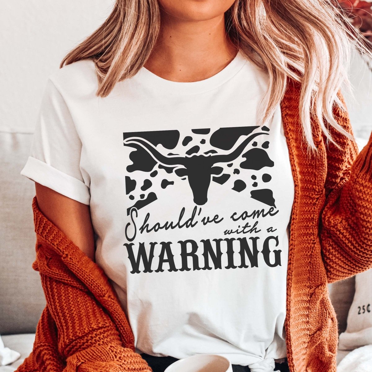 Should've Come With A Warning Tee - Limeberry Designs