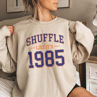 Shuffle Like It's 1985 Graphic Sweatshirt - Limeberry Designs