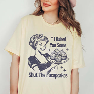 Shut The Fucupcakes Graphic Tee - Limeberry Designs
