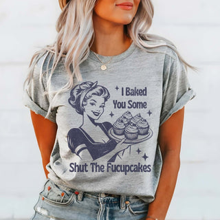 Shut The Fucupcakes Graphic Tee - Limeberry Designs