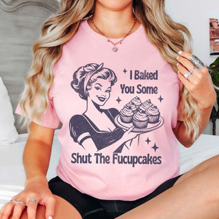 Shut The Fucupcakes Graphic Tee - Limeberry Designs