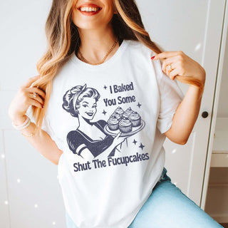 Shut The Fucupcakes Graphic Tee - Limeberry Designs