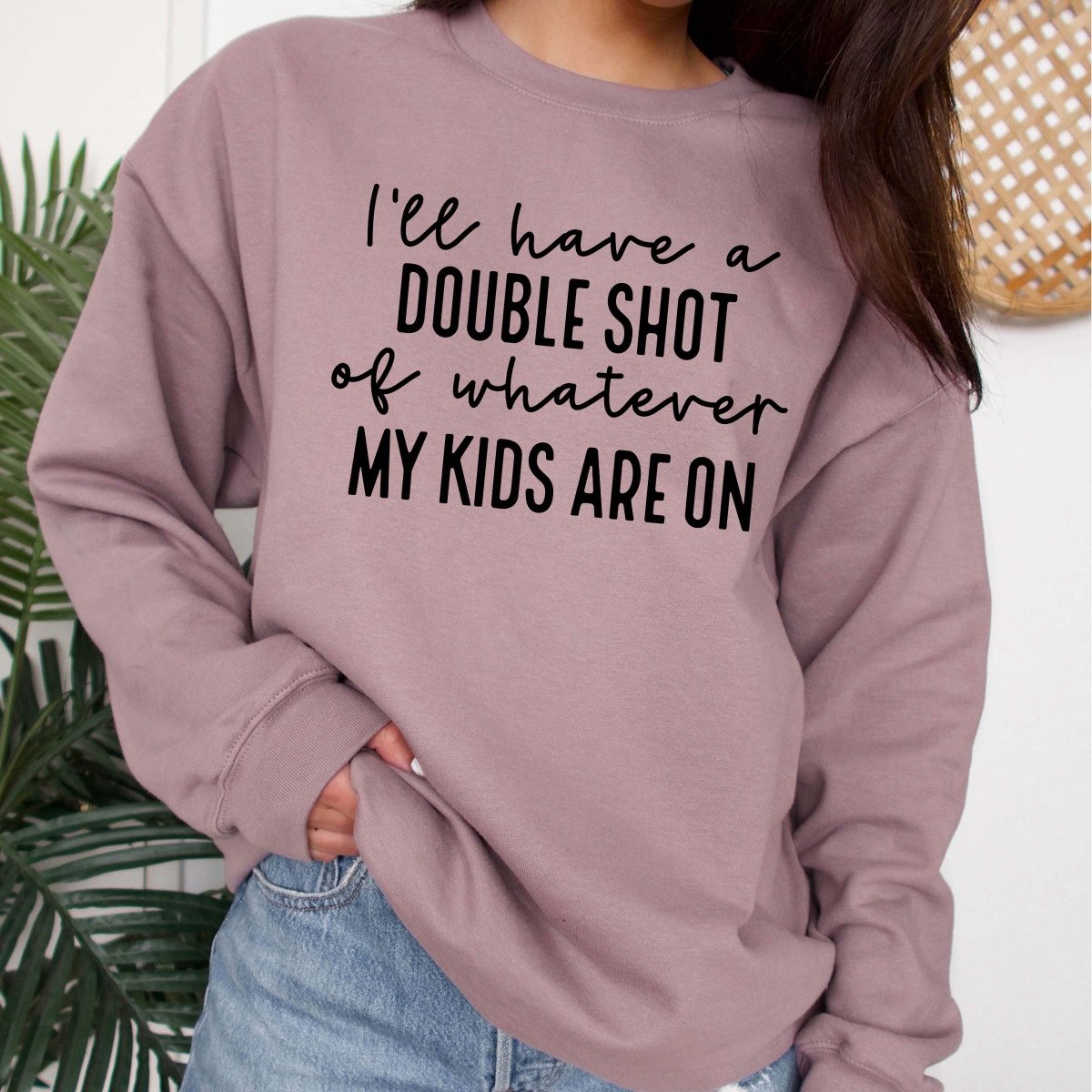 SMALL Double Shot Sweatshirt - Limeberry Designs