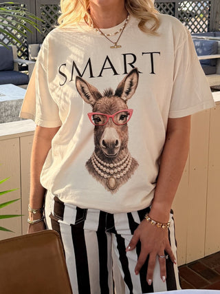 Smart Donkey Comfort Colors Graphic Tee - Limeberry Designs