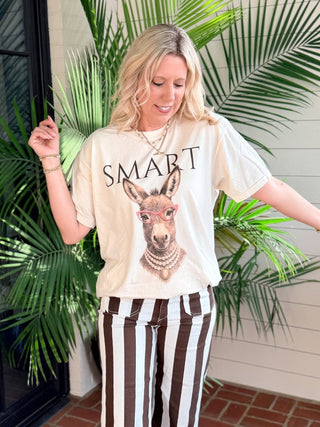 Smart Donkey Comfort Colors Graphic Tee - Limeberry Designs