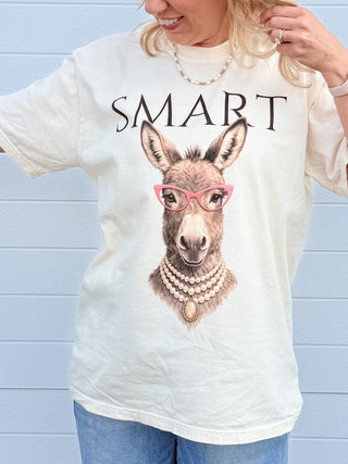 Smart Donkey Comfort Colors Graphic Tee - Limeberry Designs