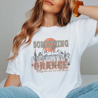 Something In The Orange Colorful Comfort Color Tee - Fast Shipping - Limeberry Designs