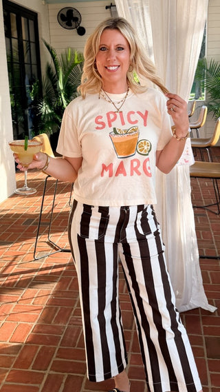Spicy Marg Boxy Comfort Color Graphic Tee - Limeberry Designs