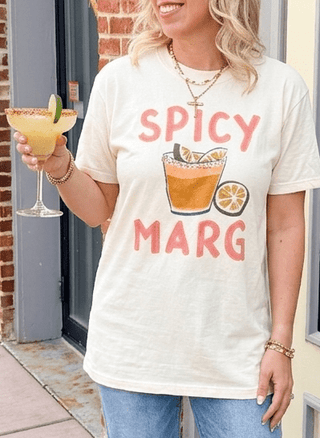 Spicy Marg Comfort Color Graphic Tee - Limeberry Designs