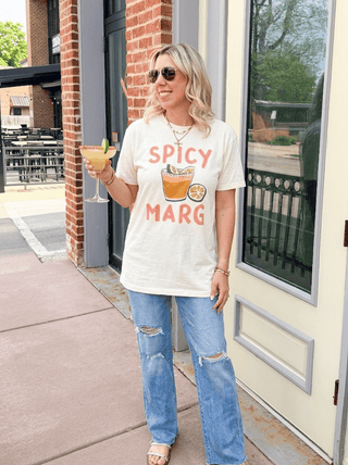 Spicy Marg Comfort Color Graphic Tee - Limeberry Designs